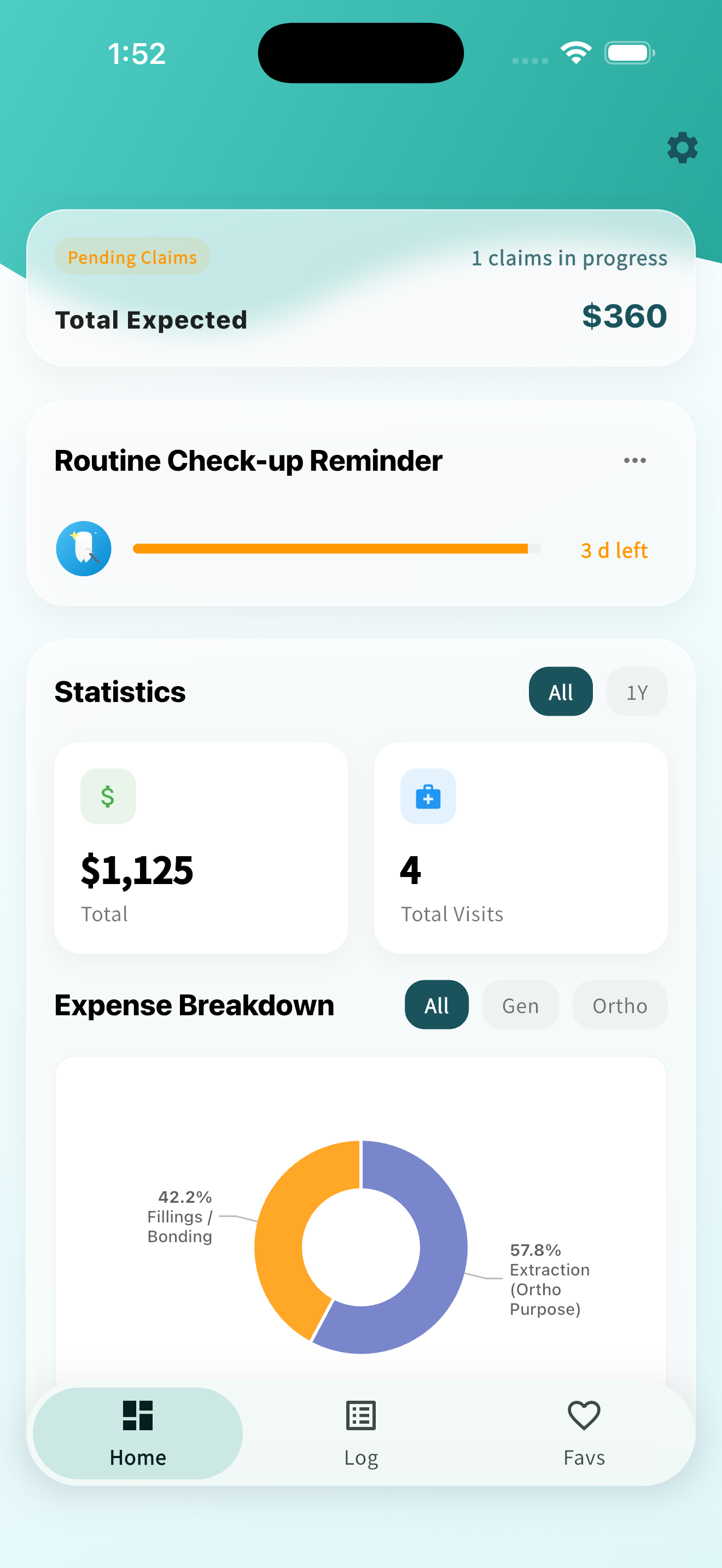 Smilyly App - Your Personalized Dental Claim & Record Manager (Professional dental records choice! From visually tracking Invisalign progress to precisely managing insurance claims, making every follow-up and expense statistic elegant and intuitive.)